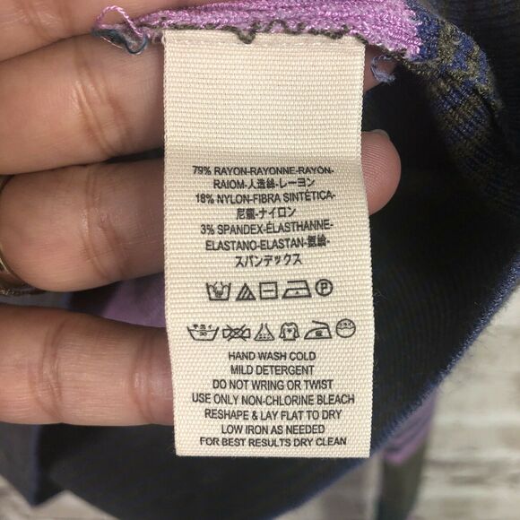 NEW Free People Riptide Crop Top Striped Shirt Teal Combo Womens Small - Picture 7 of 8